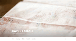 Desktop Screenshot of kwekuadoboli.co.uk